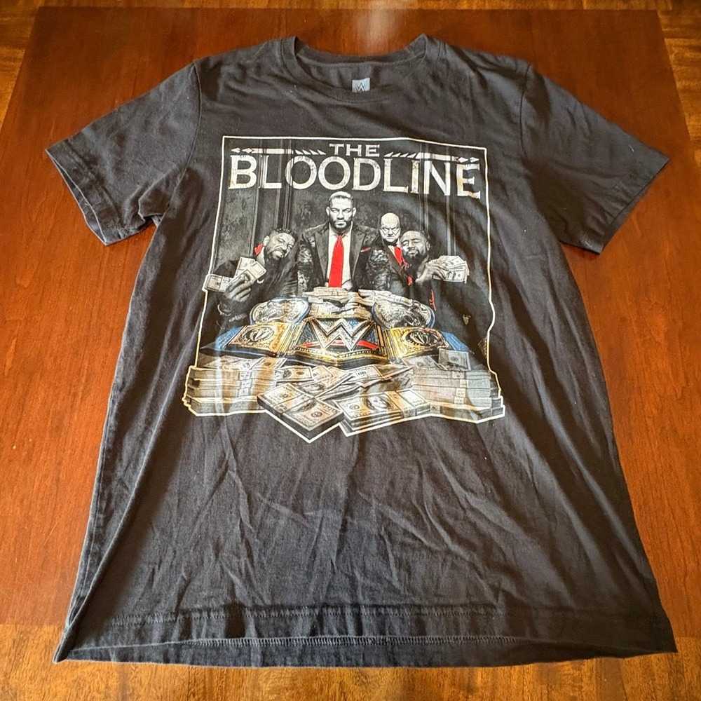WWE The Bloodline Roman Reigns We The Ones Graphic T Shirt Large